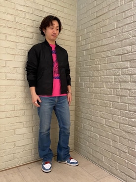 HIDEさん（メンズ・172cm）の冬コーディネート