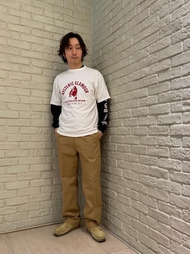 HIDEさん（メンズ・172cm）の春コーディネート