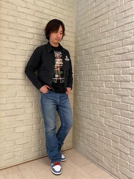 HIDEさん（メンズ・172cm）の春コーディネート