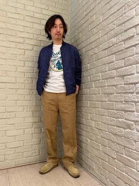 HIDEさん（メンズ・172cm）の春コーディネート