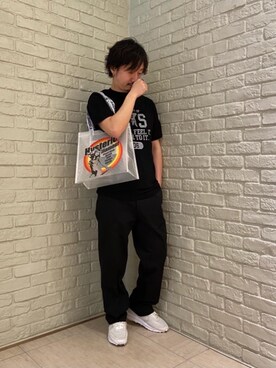 「エコバッグ」｜HIDEさん（メンズ・172cm）の春コーディネート