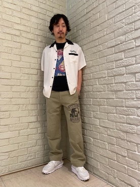 HIDEさん（メンズ・172cm）の春コーディネート