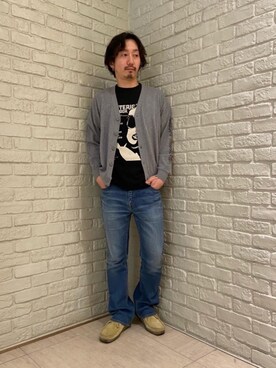 HIDEさん（メンズ・172cm）の春コーディネート