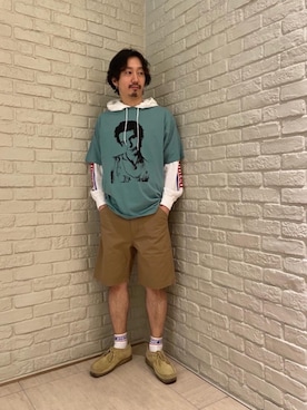 HIDEさん（メンズ・172cm）の春コーディネート