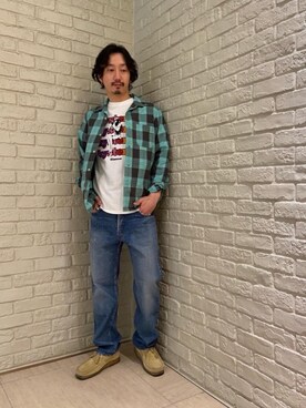 HIDEさん（メンズ・172cm）の春コーディネート