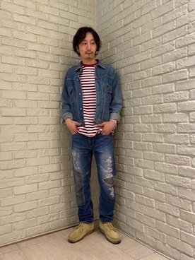 HIDEさん(メンズ・172cm)の夏コーディネート