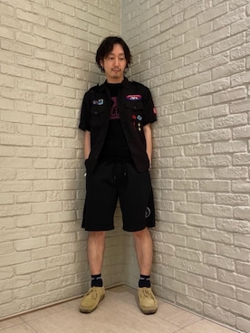 HIDEさん（メンズ・172cm）の夏コーディネート