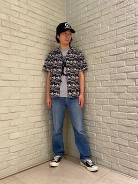 HIDEさん（メンズ・172cm）の夏コーディネート