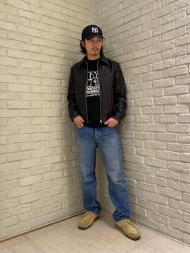 HIDEさん（メンズ・172cm）の秋コーディネート