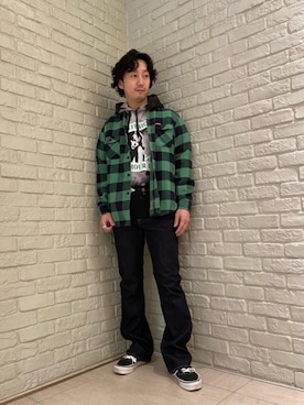 HIDEさん（メンズ・172cm）の冬コーディネート