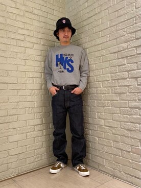 HIDEさん（メンズ・172cm）の冬コーディネート
