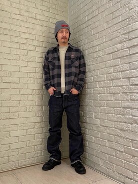 HIDEさん(メンズ・172cm)の冬コーディネート
