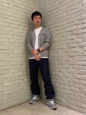 「アイテム（デジタル腕時計）」を使った、HIDEさん（メンズ・172cm）の春コーディネート