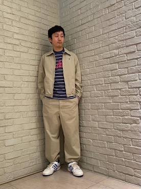 HIDEさん（メンズ・172cm）の春コーディネート