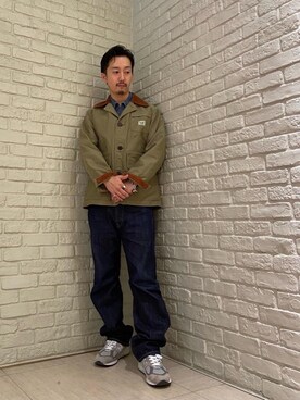 「でにむ」｜「アイテム（ミリタリージャケット）」を使った、HIDEさん（メンズ・172cm）の秋コーディネート