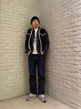 HIDEさん（メンズ・172cm）の冬コーディネート