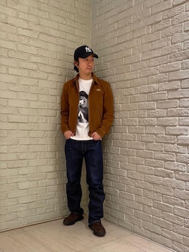 HIDEさん（メンズ・172cm）の冬コーディネート