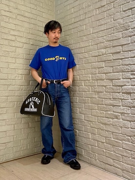 「ボストンバッグ」｜HIDEさん（メンズ・172cm）の春コーディネート