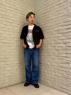 HIDEさん（メンズ・172cm）の夏コーディネート