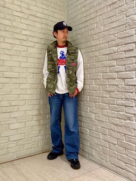 HIDEさん（メンズ・172cm）の夏コーディネート