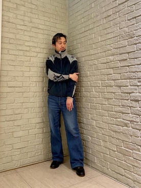 「でにむ」｜「アイテム（その他アウター）」を使った、HIDEさん（メンズ・172cm）の秋コーディネート