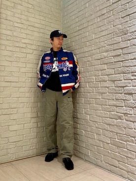 「みりたりー」｜「アイテム（その他アウター）」を使った、HIDEさん（メンズ・172cm）の秋コーディネート