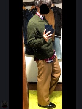 白たまさん（メンズ・167cm）の秋コーディネート