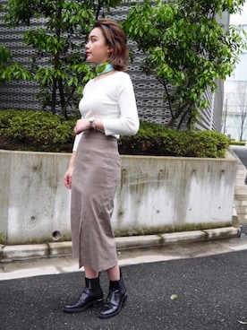 Babylone バビロン のバンダナ スカーフを使った人気ファッションコーディネート Wear