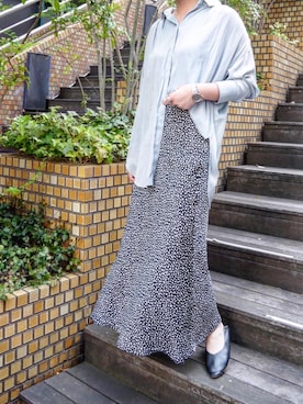 「Rougevif」｜「アイテム（その他シューズ）」を使った、RUKAさん（レディース・160cm）の春コーディネート