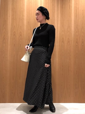 RUKAさん(レディース・160cm)の冬コーディネート