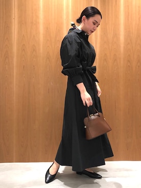 「abahouse」｜「アイテム（ワンピース/ドレス）」を使った、RUKAさん（レディース・160cm）の春コーディネート