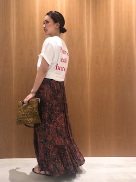 RUKAさん（レディース・160cm）の春コーディネート