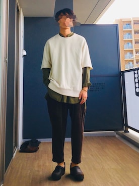 「CIAOPANIC TYPY（チャオパニックティピー）のアイテム（アクセサリー）」を使った、のびすけuuuさん（メンズ・165cm）の秋コーディネート