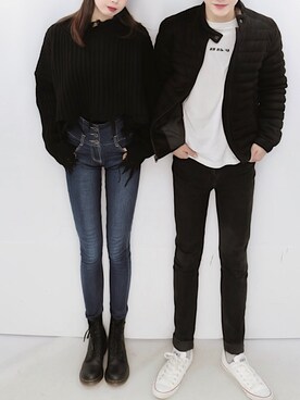 meinaさん(レディース・161cm)の冬コーディネート