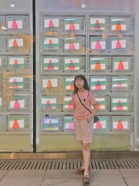 「b+ab（ビープラスエービー）のアイテム」を使った、emilydyyyyyyyyyさん（レディース・162cm）の春コーディネート