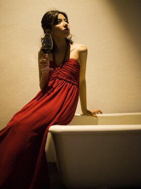 「Jのアイテム」を使った、蒋萍萍Yeahさん（レディース・165cm）の夏コーディネート