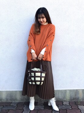 ミユさん（レディース・157cm）の秋コーディネート