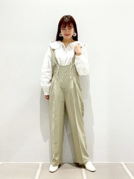 「LOWRYS FARM（ローリーズファーム）のストレッチヒールブーツ　851418（ブーツ）」を使った、ミユさん（レディース・157cm）の冬コーディネート