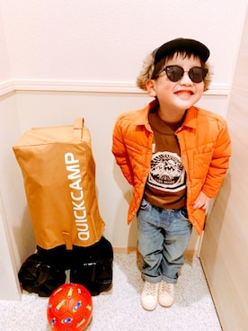 kr*mamさん(キッズ・110cm)の冬コーディネート