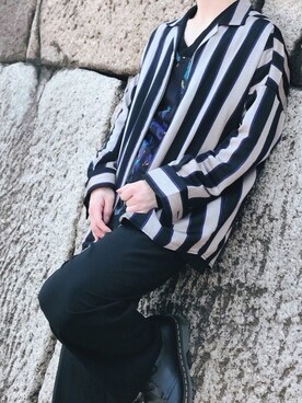 Yomogiさん（メンズ・170cm）の春コーディネート