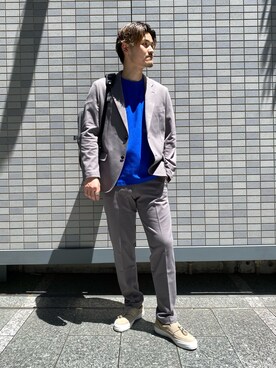 テーラードジャケットを使った 三宮 のメンズ人気ファッションコーディネート Wear