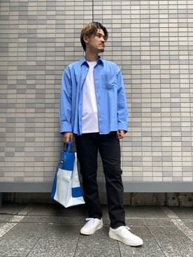 「三宮」｜Tsunodaさん（メンズ・174cm）の春コーディネート