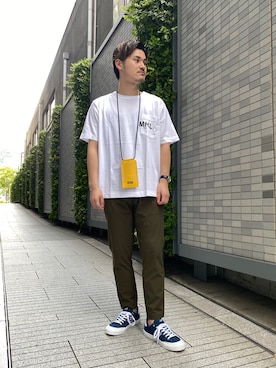 「三宮」｜Tsunodaさん（メンズ・174cm）の春コーディネート