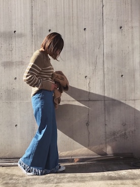 Vicente👖さん（レディース・157cm）の冬コーディネート