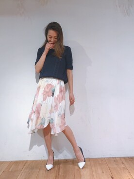 Vicente👖さん（レディース・160cm）の春コーディネート