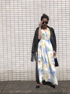 「MANGO（マンゴ）のアイテム（ジャケット/アウター）」を使った、Vicente👖さん（レディース・160cm）の春コーディネート