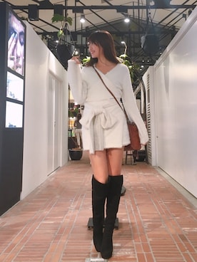 Vicente👖さん（レディース・168cm）の冬コーディネート