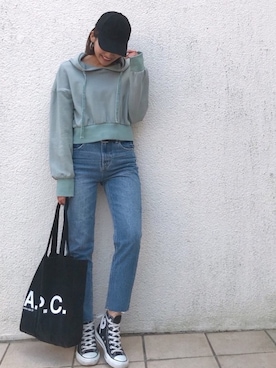 Vicente👖さん（レディース・152cm）の冬コーディネート