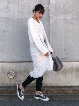 Vicente👖さん（レディース・157cm）の冬コーディネート