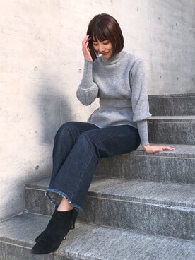 Vicente👖さん（レディース・157cm）の冬コーディネート